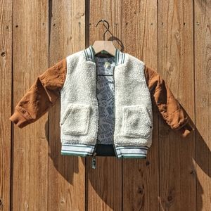 OshKosh B'osh Sherpa Mix Texture Jacket